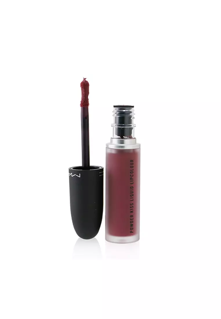 MAC - Powder Kiss Liquid Lipcolour - # 990 More The Mehr-Ier 5ml/0.17oz