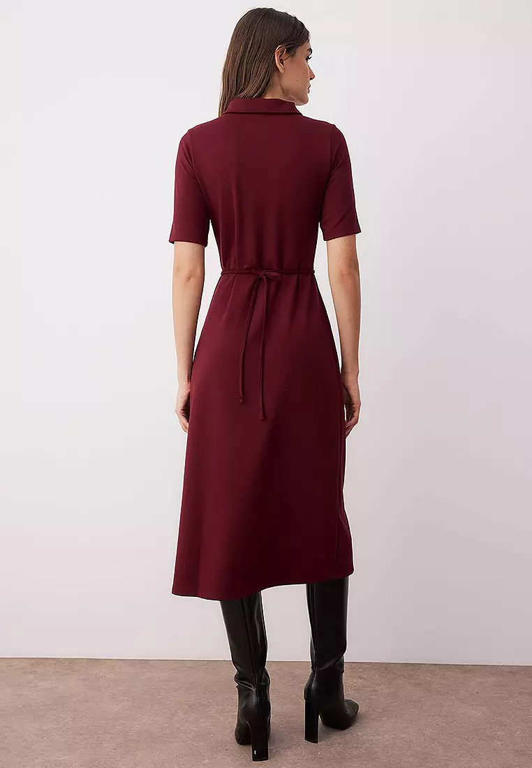 A-Line Midi Dress