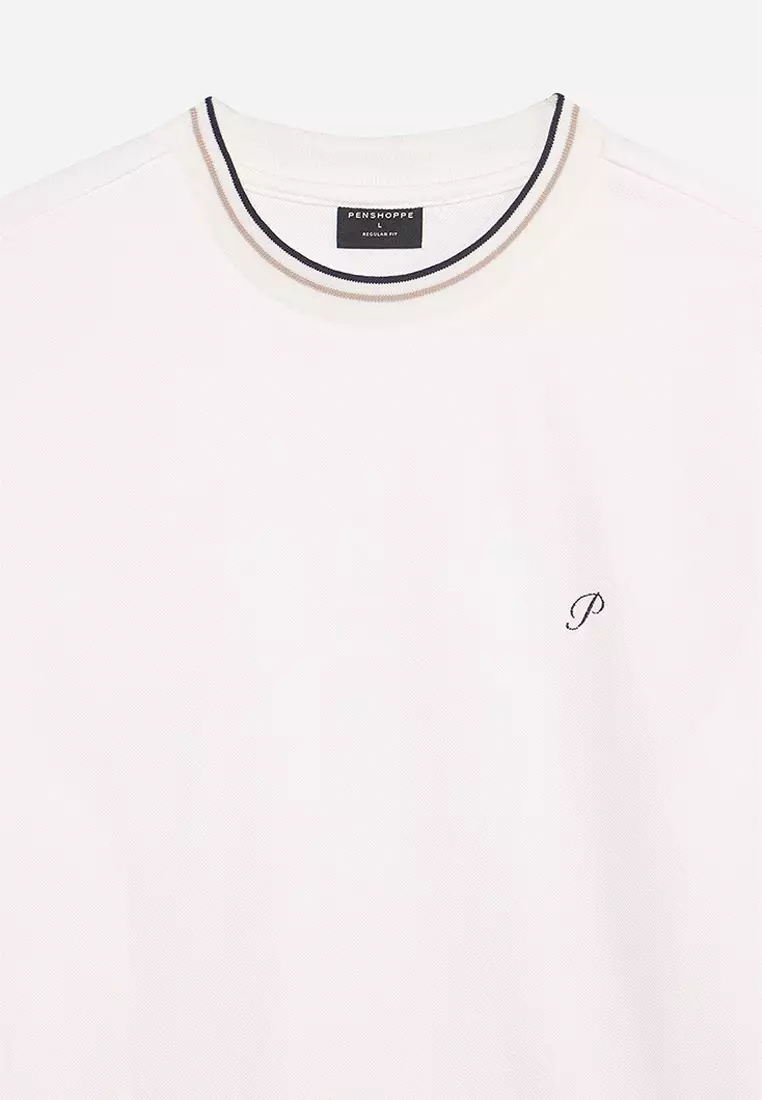 Regular Fit T-Shirt with Embroidery
