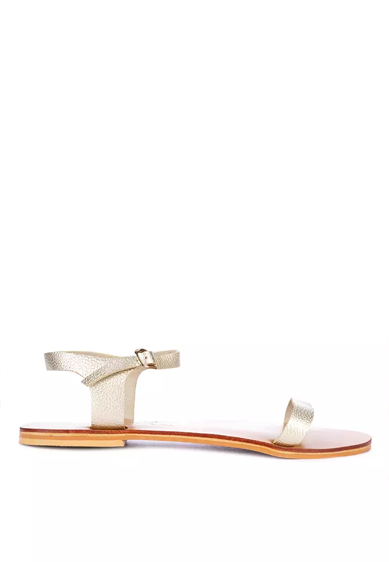 Flat Leather Sandals