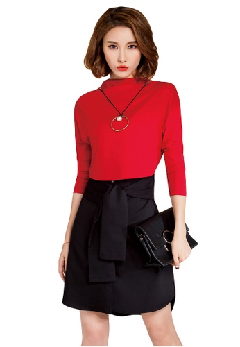 Buy A In Girls Temperament Ol Two Layer Dress With Ornaments Online Zalora Malaysia