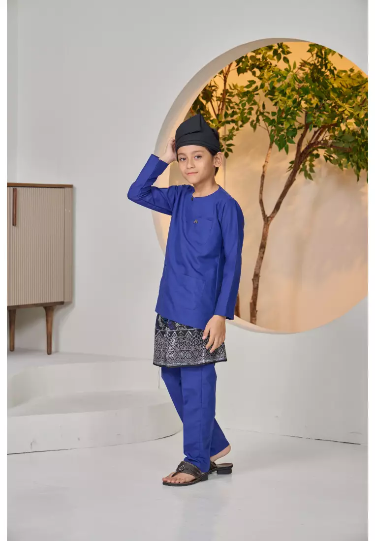 Baju Melayu Moden Teluk Belanga For Kids