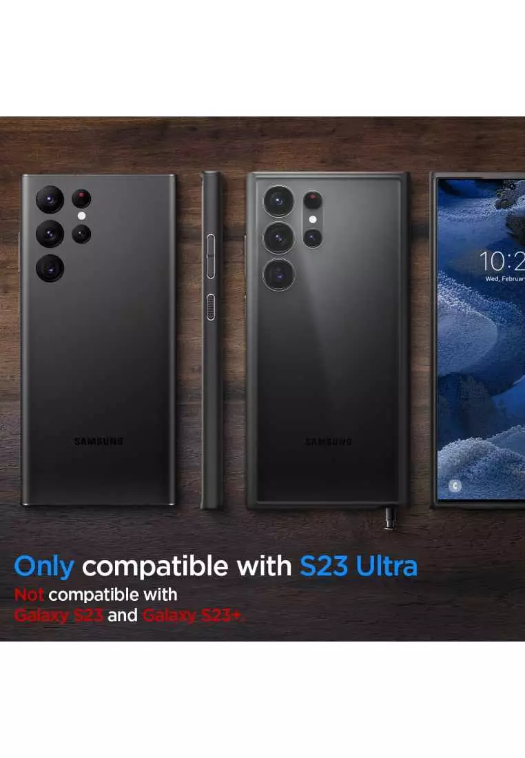Spigen Black Ultra-Hybrid Zero One Case - For Samsung Galaxy S23 Ultra  Reviews