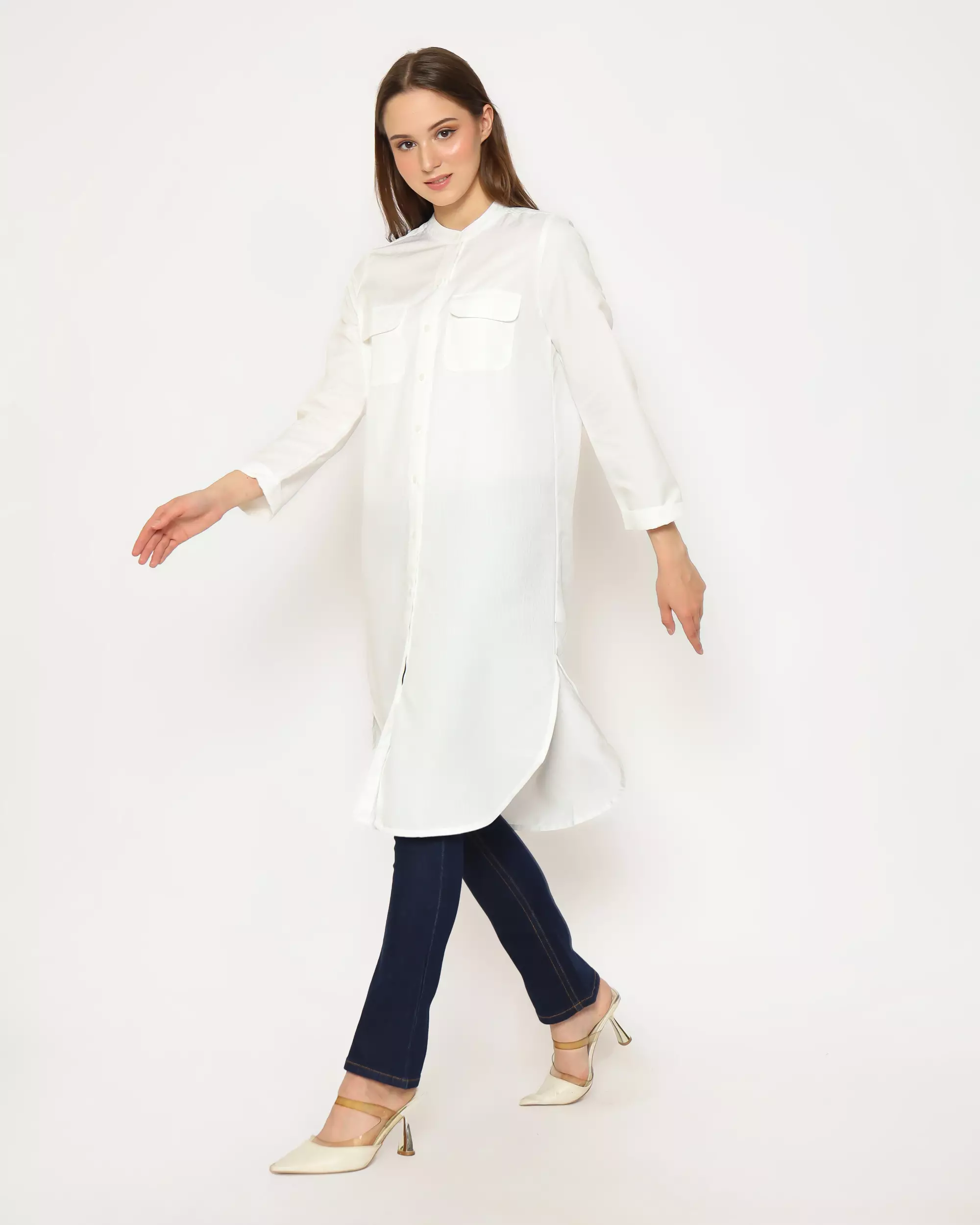 Mafa Long Tunik White