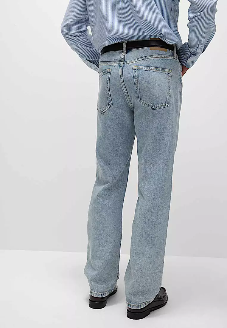 Authentic Relaxed Straight Fit Jeans