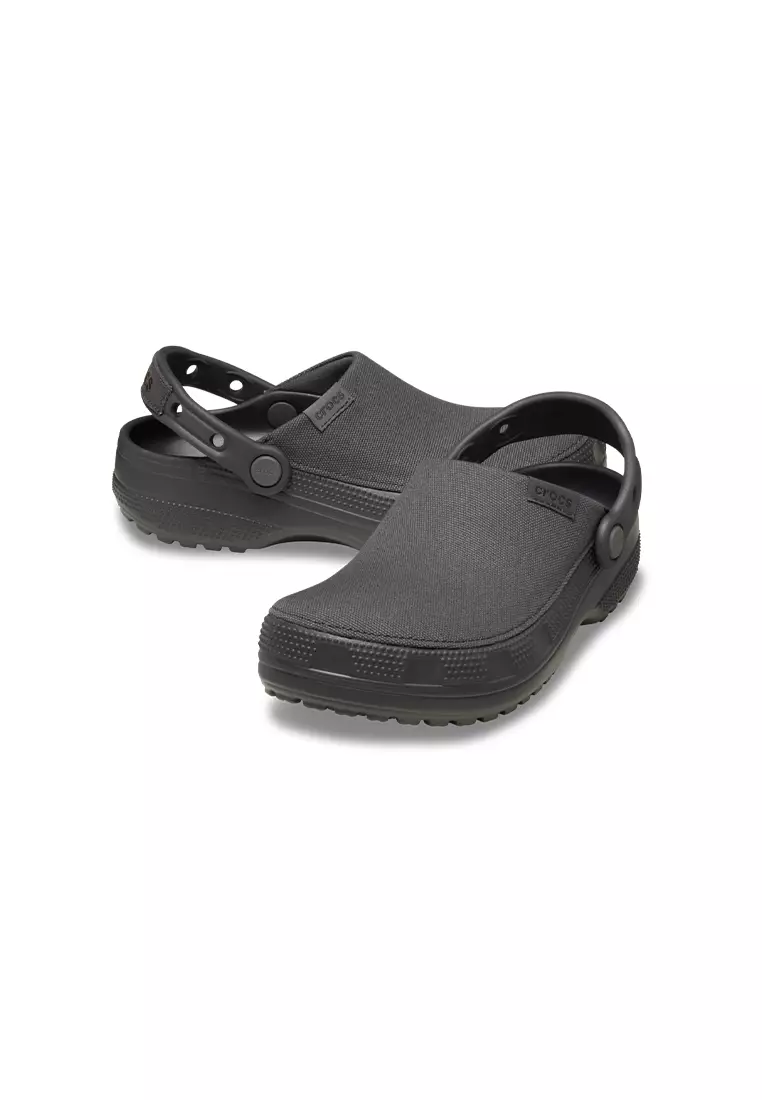Classic Crafted Clog in Black Sand