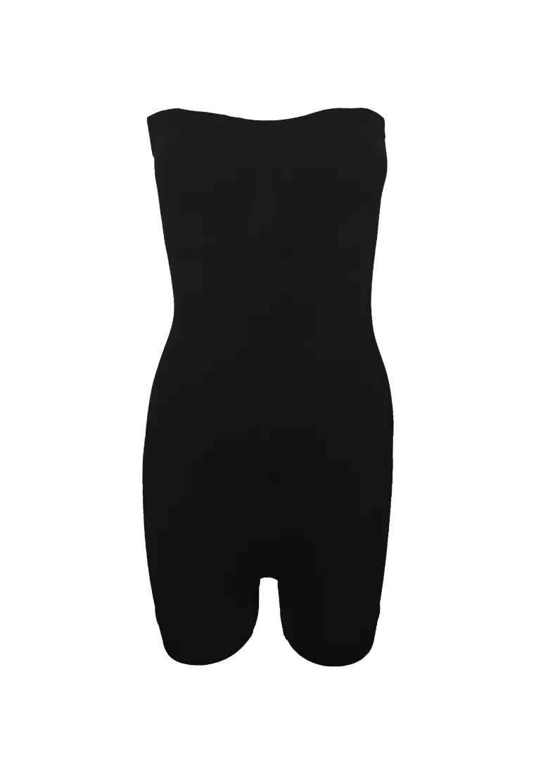 Strapless Sculpting Bodysuit Seamless Shapewear for Women 