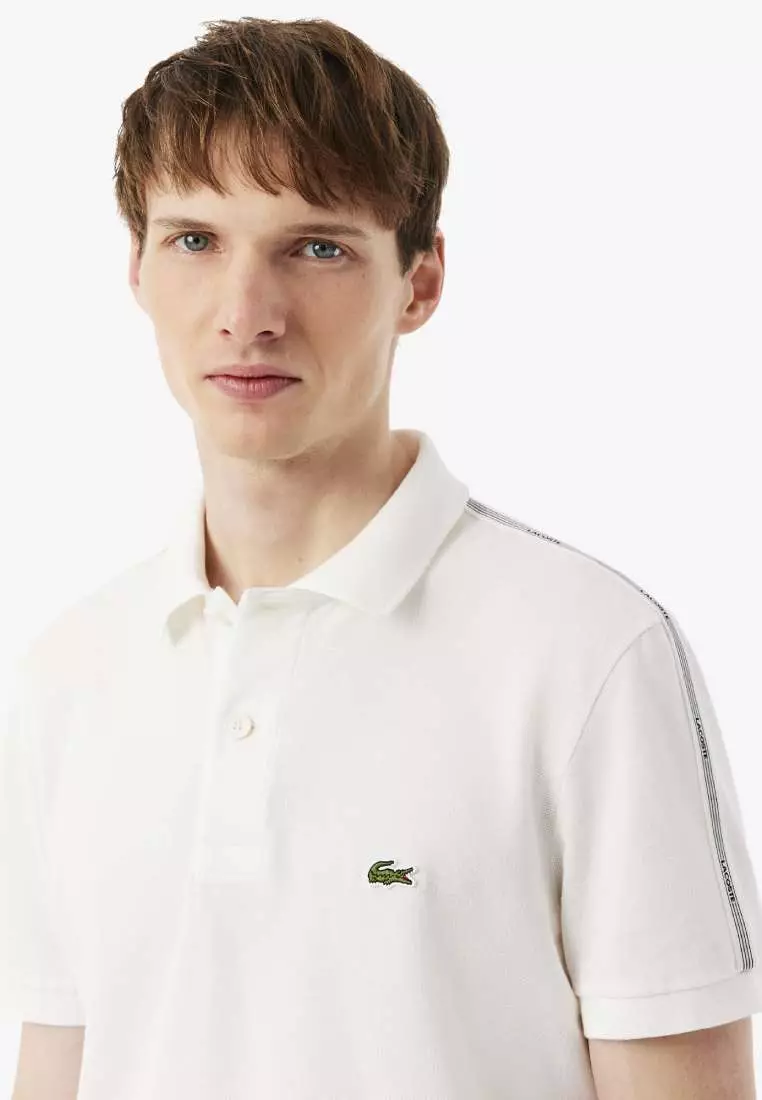 Regular Fit Logo Stripe Polo Shirt