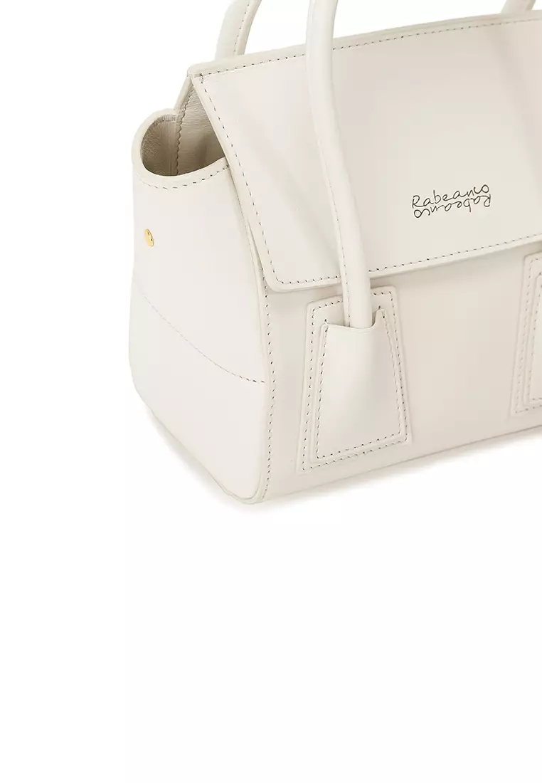 UNNI Mini Top Handle Bag - Beige