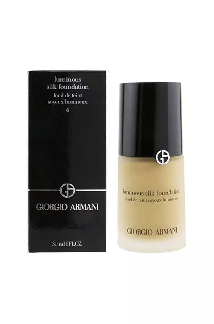 GIORGIO ARMANI - Luminous Silk Foundation - # 6 (Golden Beige) 30ml/1oz