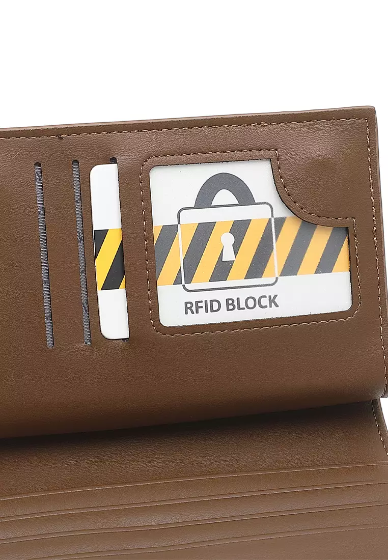 Women's RFID Short Purse / Wallet - Brown