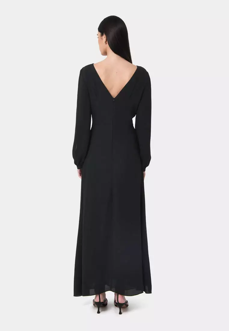 Louise Open Sleeve Maxi Dress