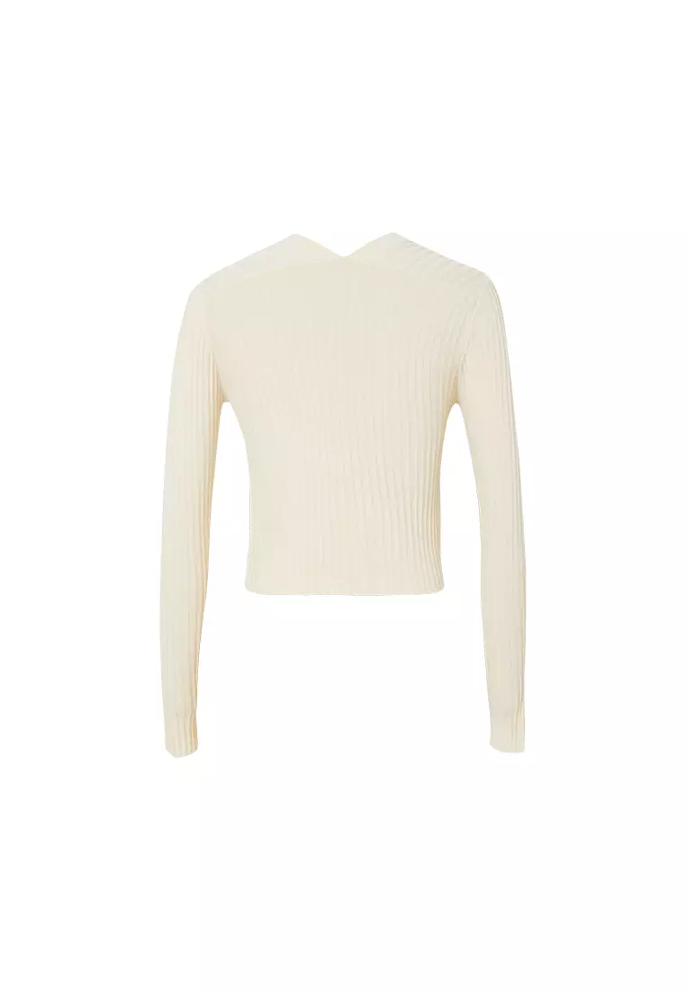 Long Sleeve Cropped Cardigan