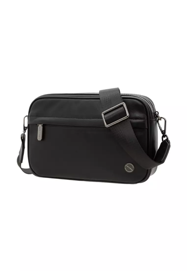 Grain Leather Sling Crossbody Shoulder Bag BAB 40131