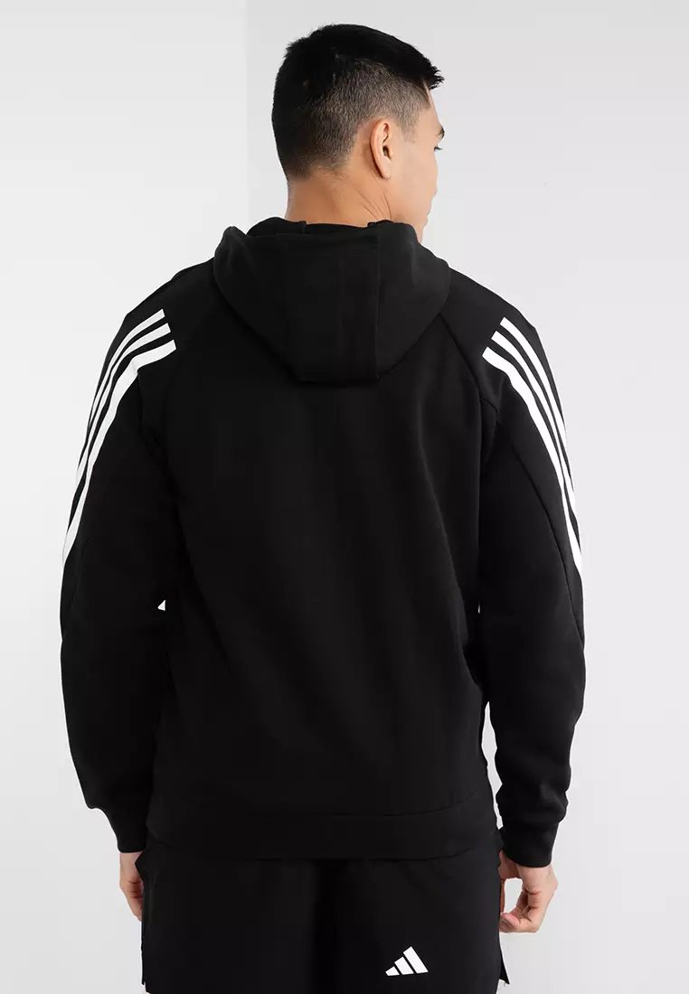 Jual ADIDAS future icons 3-stripes full-zip hoodie Original 2024 ...