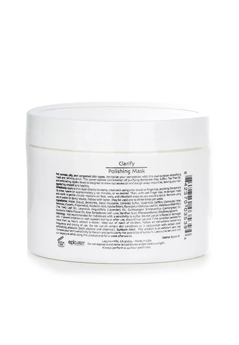 EPICUREN - Clarify Polishing Mask - For Normal, Oily & Congested Skin Types (Salon Size) 250ml/8oz