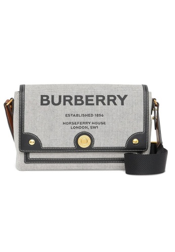 Burberry Burberry Horseferry-Print Crossbody Bag in Black/Tan 2023 | Buy  Burberry Online | ZALORA Hong Kong