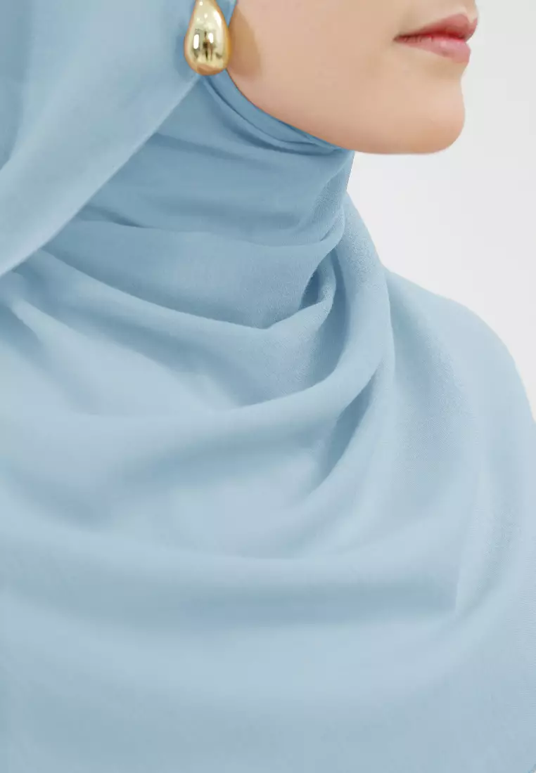 Cotton Bee - Ramya Shawl | Pashmina Viscose - Ice Blue