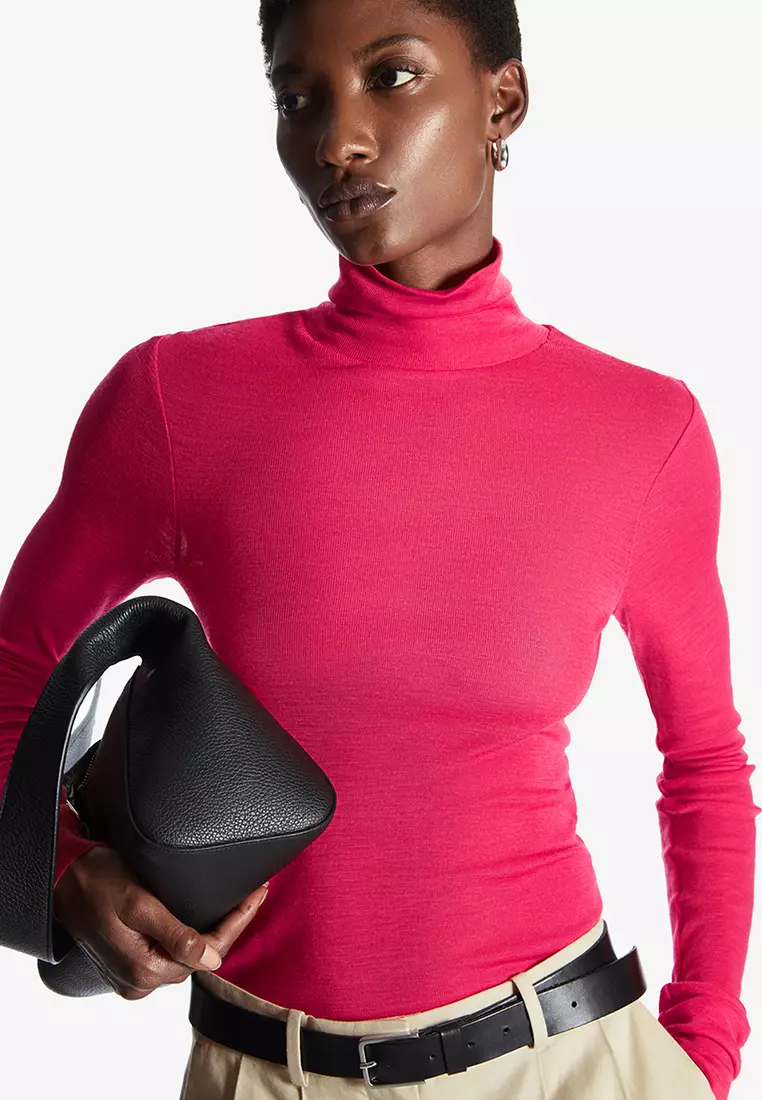 Merino wool sale turtle neck