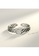 Rouse silver S925 Fashion Ol Geometric Ring 944ECAC3008131GS_2