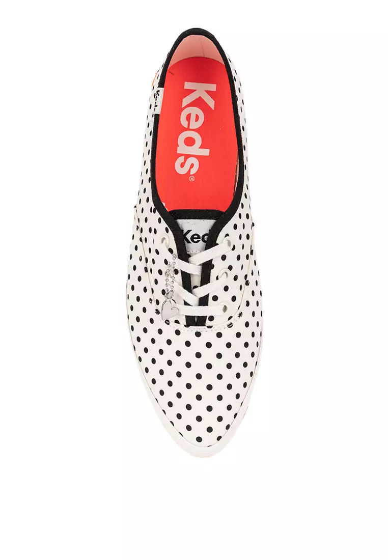 Champion Point Low Canvas Small Polka Dot Shoes