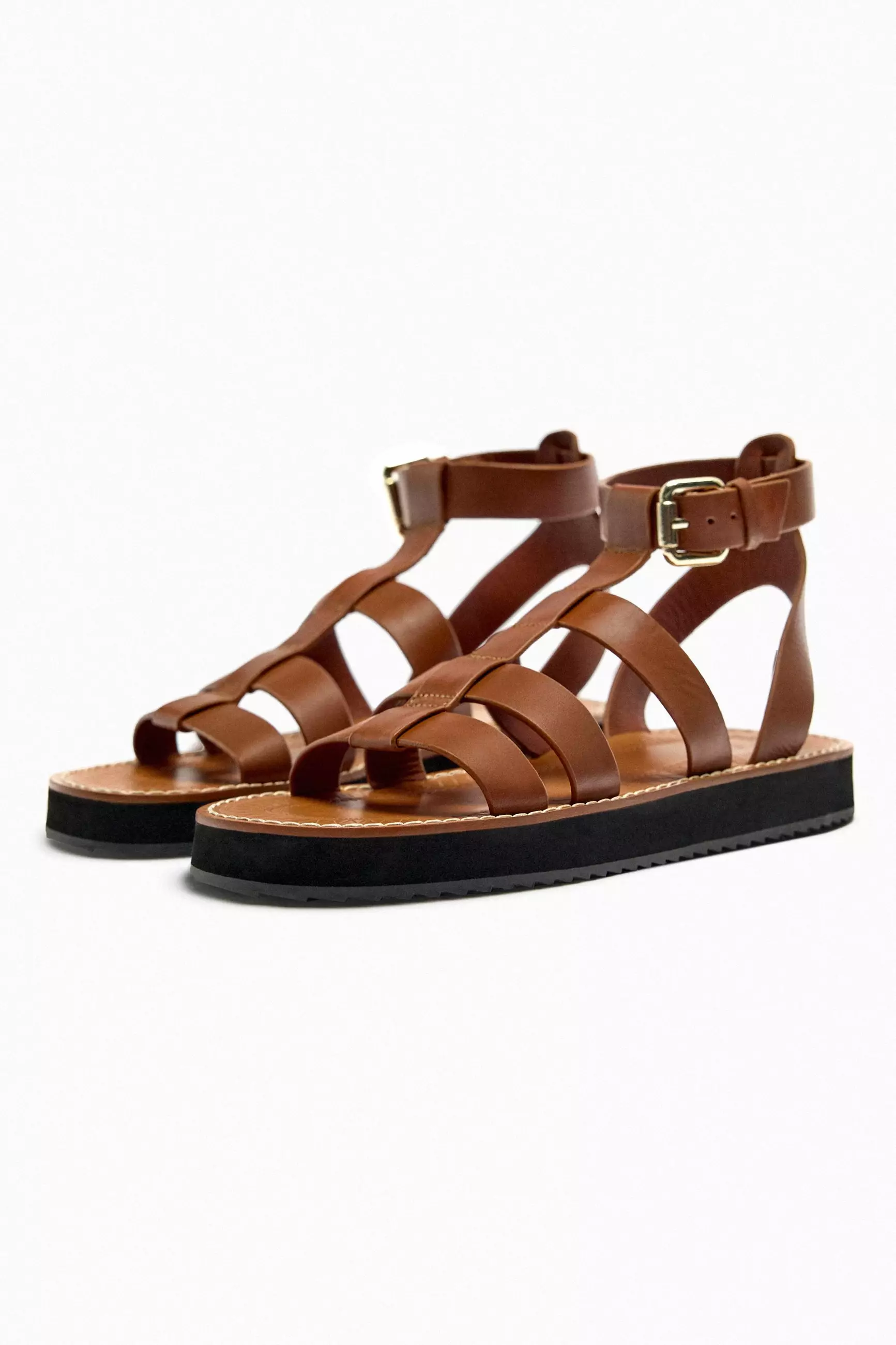 Zara gladiator sandals deals