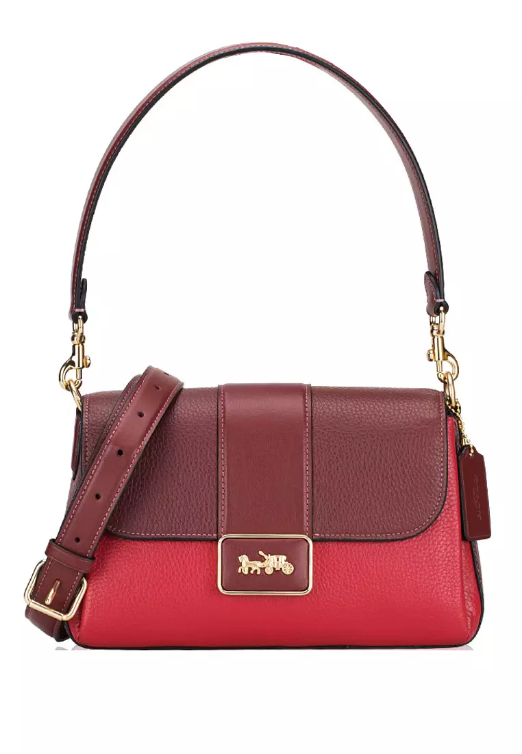 Coach avary sales flap carryall
