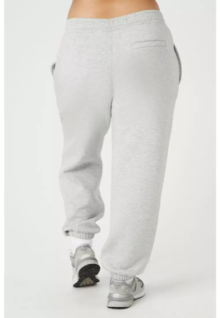 Buy FOREVER 21 Plus Size Scuba Knit Drawstring Joggers 2024 Online
