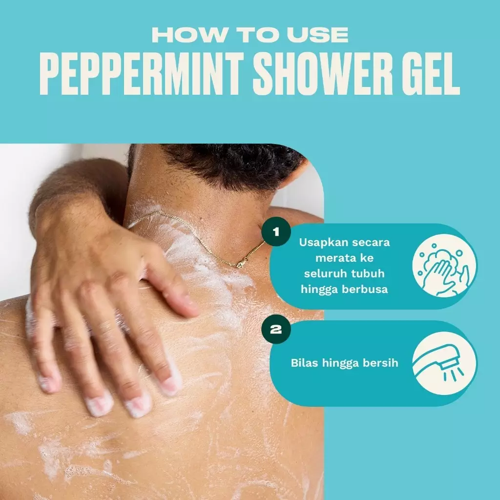 Peppermint Invigorating Shower Gel 250ml