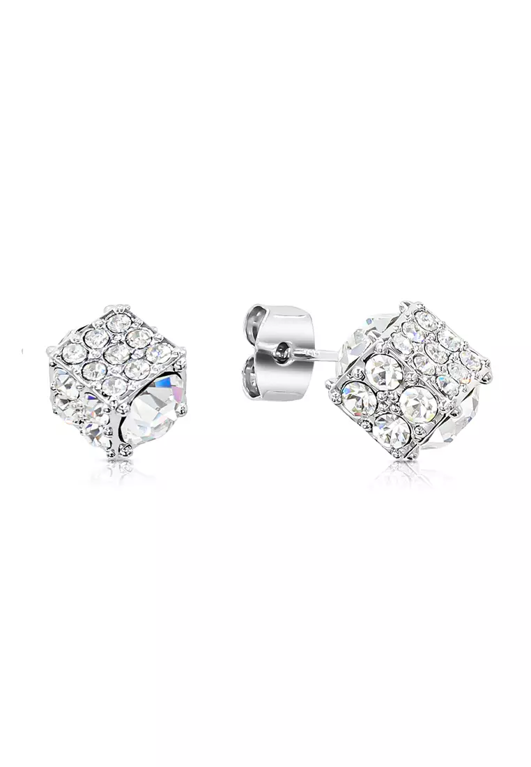 Sequoia Cubie Rubik Stud Earrings