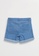 LC WAIKIKI blue Basic Cotton Girl Jean Shorts 99B93KA9F1C1D1GS_2