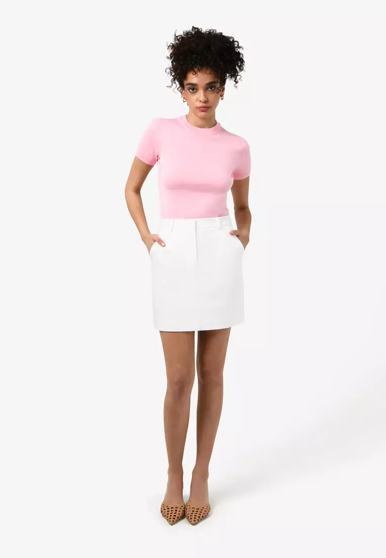 Catherine Short Sleeve Knit