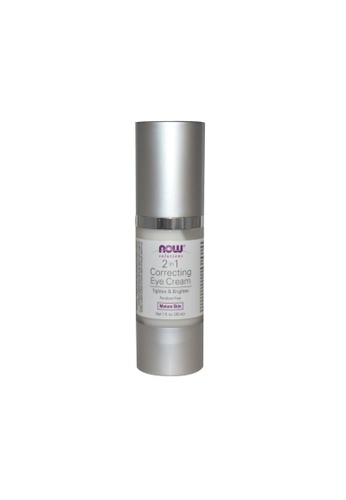 Now Foods Now Foods, Solutions, 2 in 1 Correcting Eye Cream, 1 fl oz (30 ml) 623A1ES74EC5ABGS_1