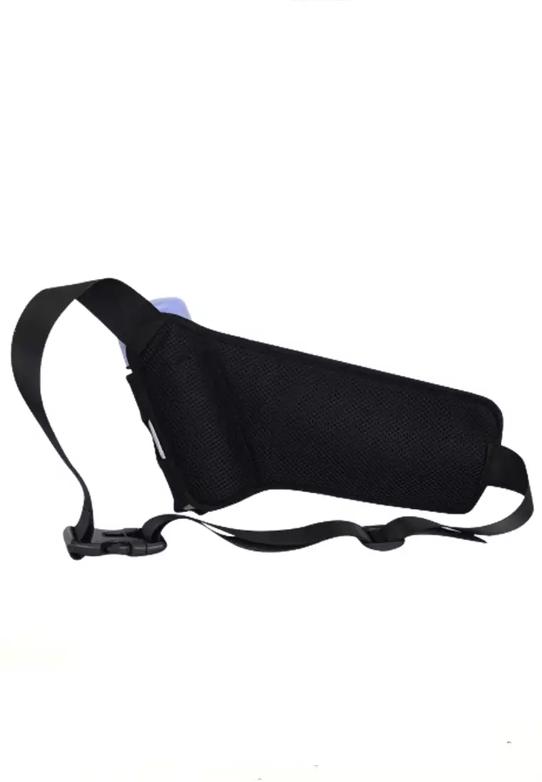 Carline Tas Pinggang Holder Botol Minum Sporty Waist Bag Woman Material Polyster ORIGINAL - Black