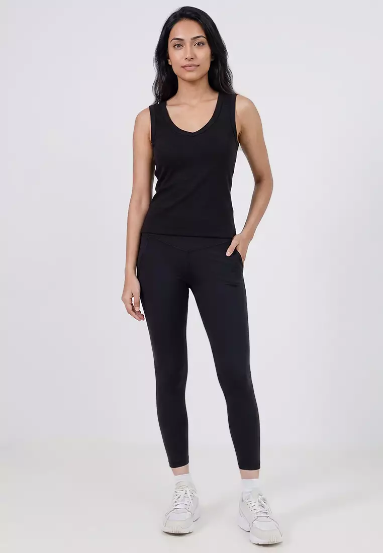 Define Plunge Neck Tank Top