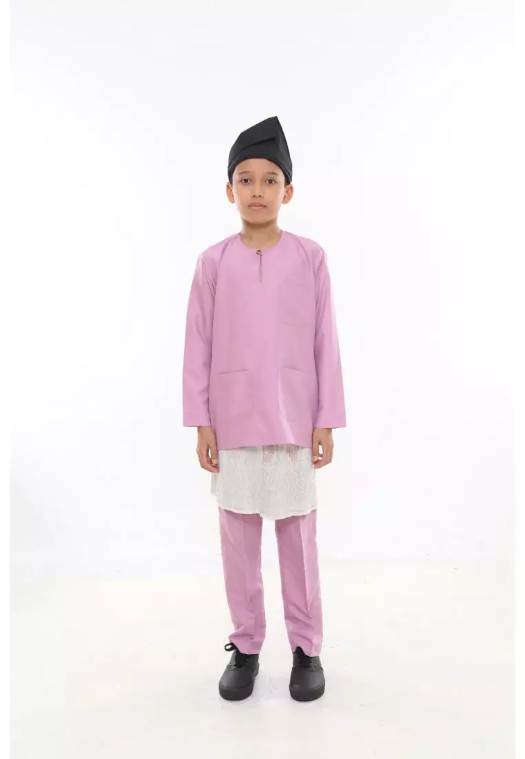 Baju Melayu Moden Teluk Belanga For Kids