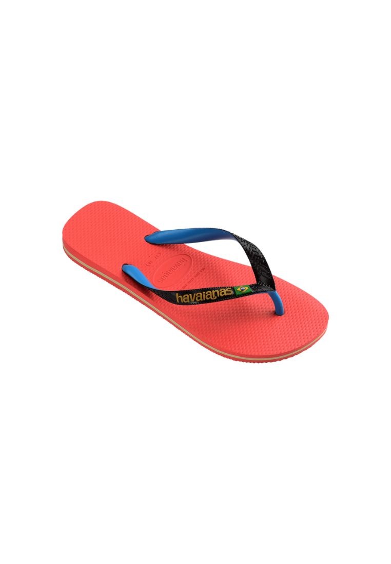 Unisex Brasil Mix Flip Flops - Salmon