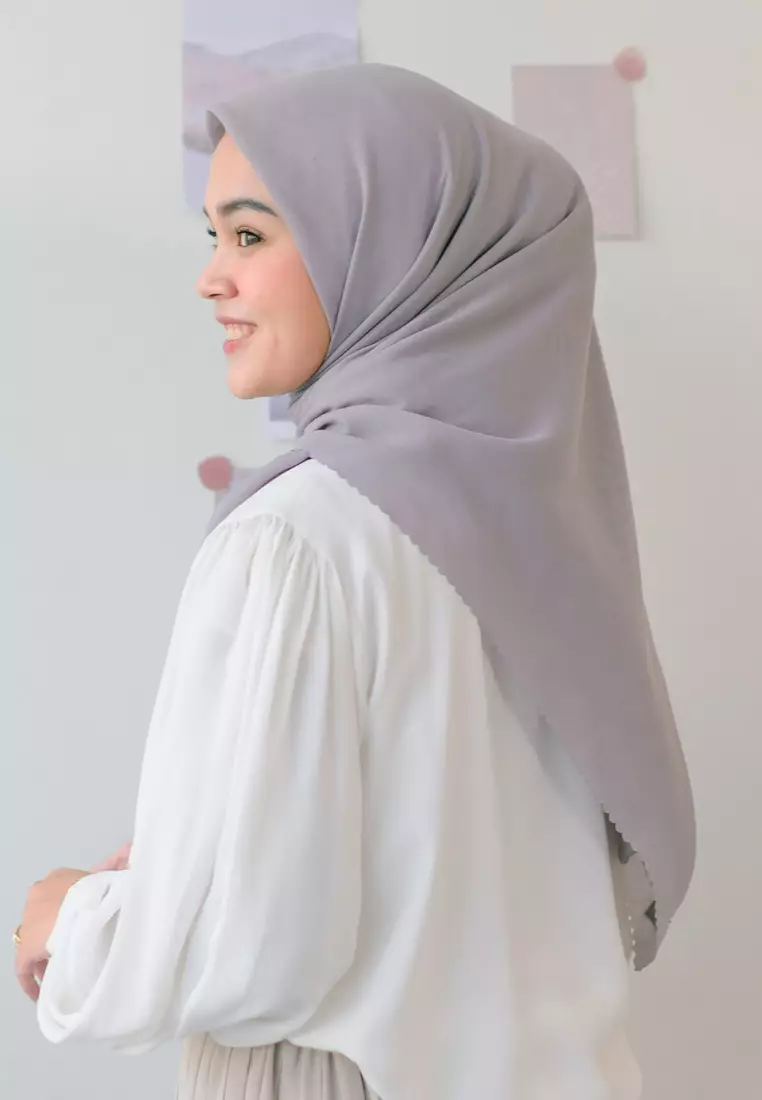 Haraa Voal Grey Griss