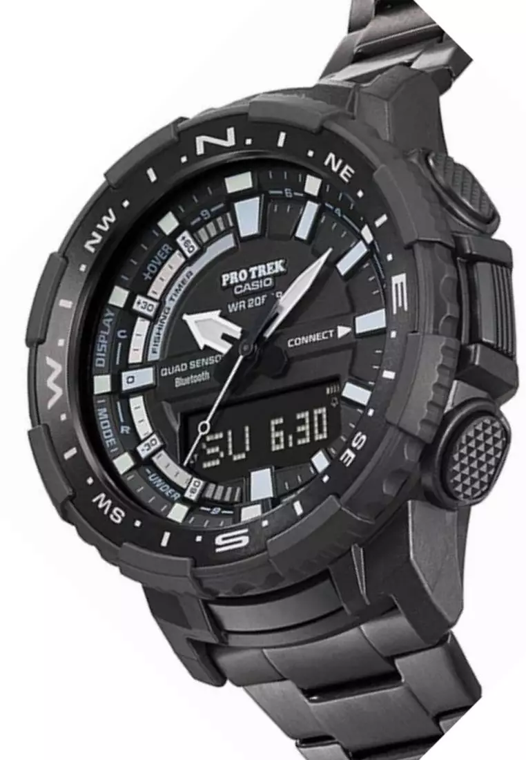 Pro Trek Bluetooth Digital Analog Smart Watch PRT-B70YT-1DR