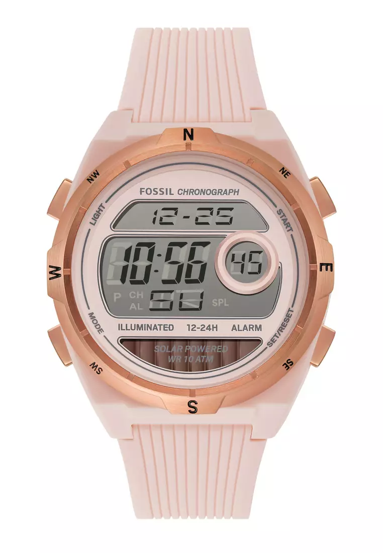 Fossil digital watch ladies deals