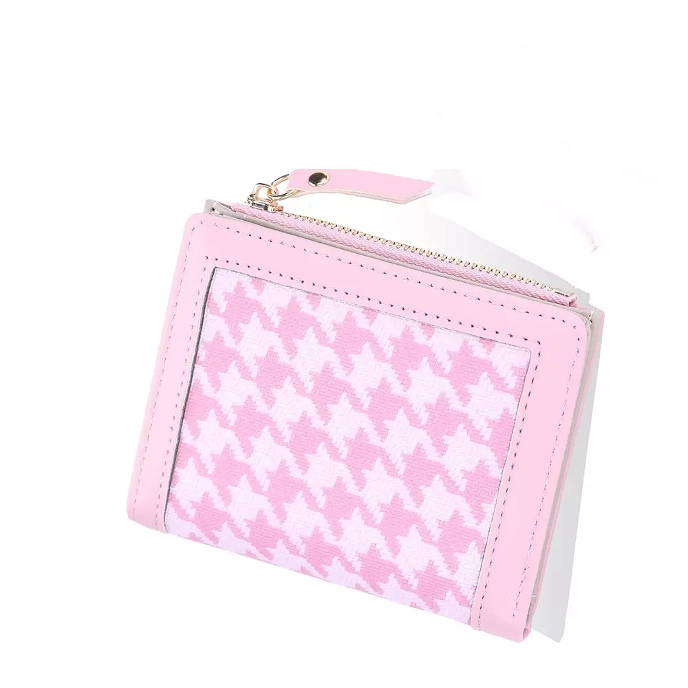 Dompet Wanita Lipat Pendek Design Trendy Bahan Kulit PU Leather Premium Quality ORIGINAL
