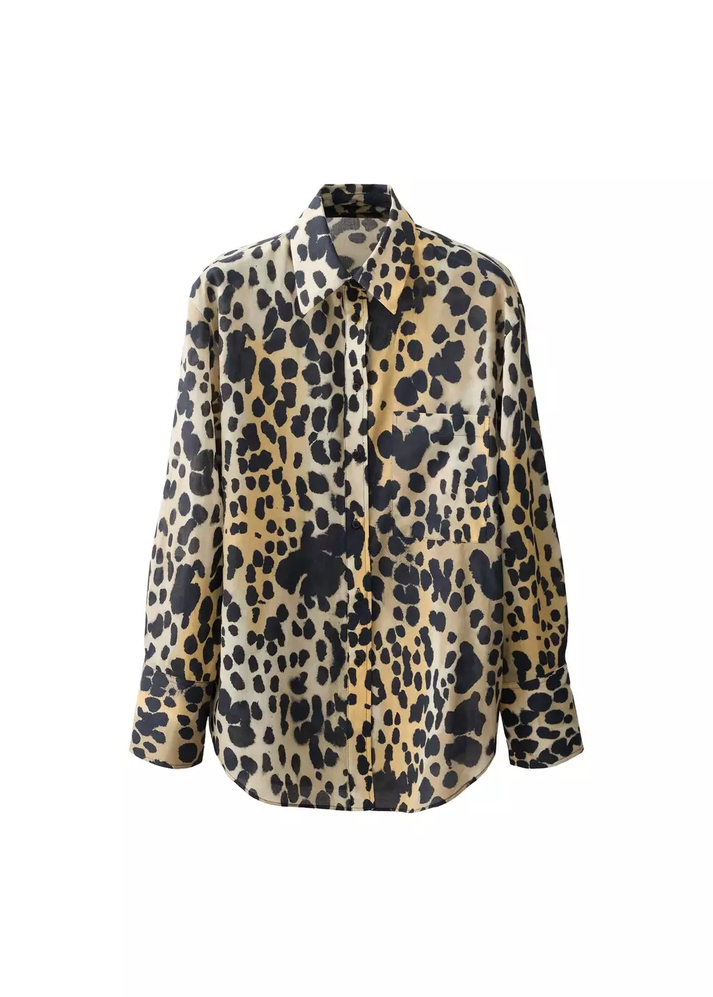 Kemeja leopard kantong