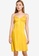 Superdry yellow Cupro Cami Dress 88D19AAAA2C702GS_1
