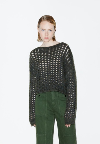 Sisley Mesh sweater | ZALORA Malaysia