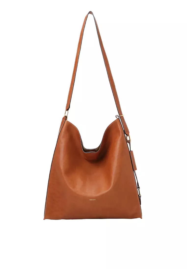 Slouchy Hobo Bag - Caramel