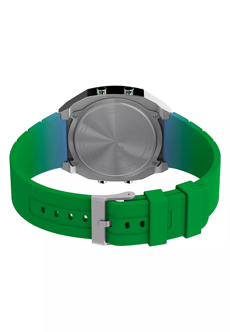 Timex Timex 80 Blue Resin Digital Digital Unisex Watch TW2V74500