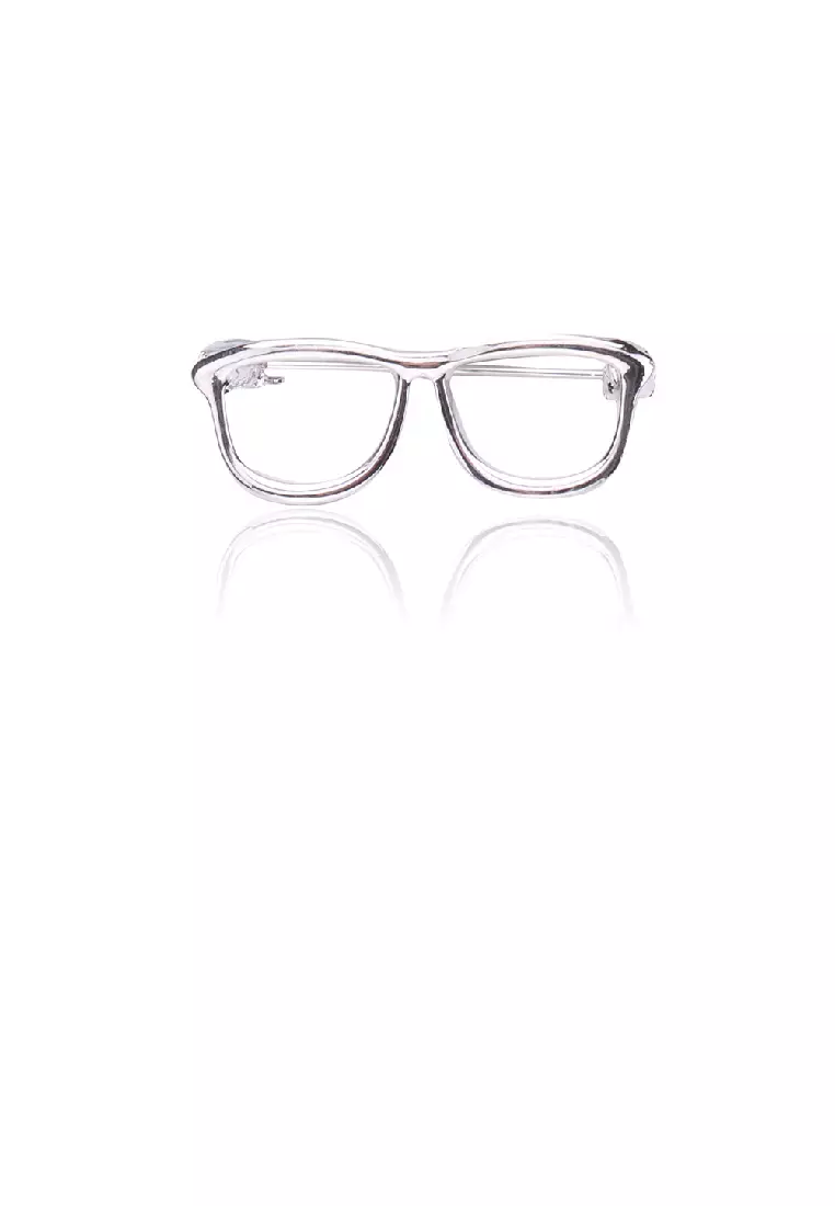 Clear shop personality glasses