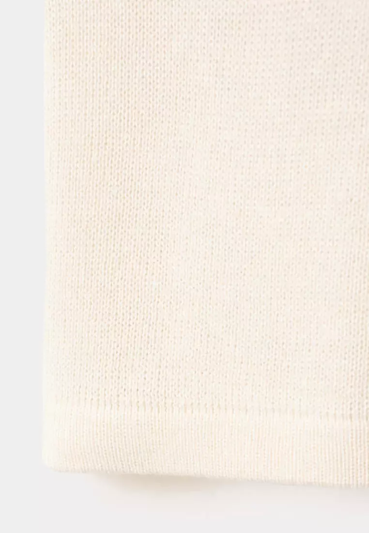V-Neck Knit Top