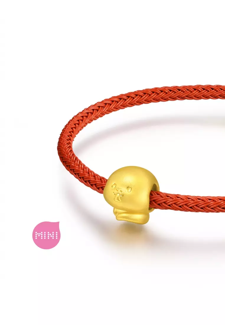 999 24K  Chinese Zodiac Snake charm  for Women & Men  95964C  (Bracelet not included)