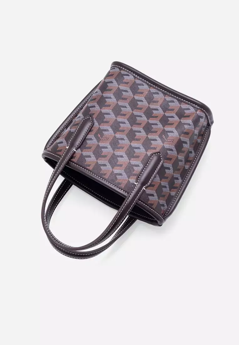 Russo Micro Tote Bag Chestnut Brown